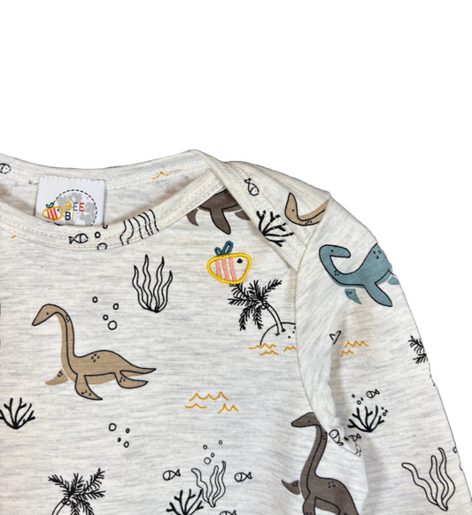 Body in cotone biologico – Fantasia Marina