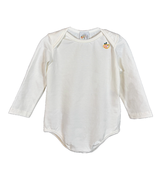 Body in cotone biologico - Avorio