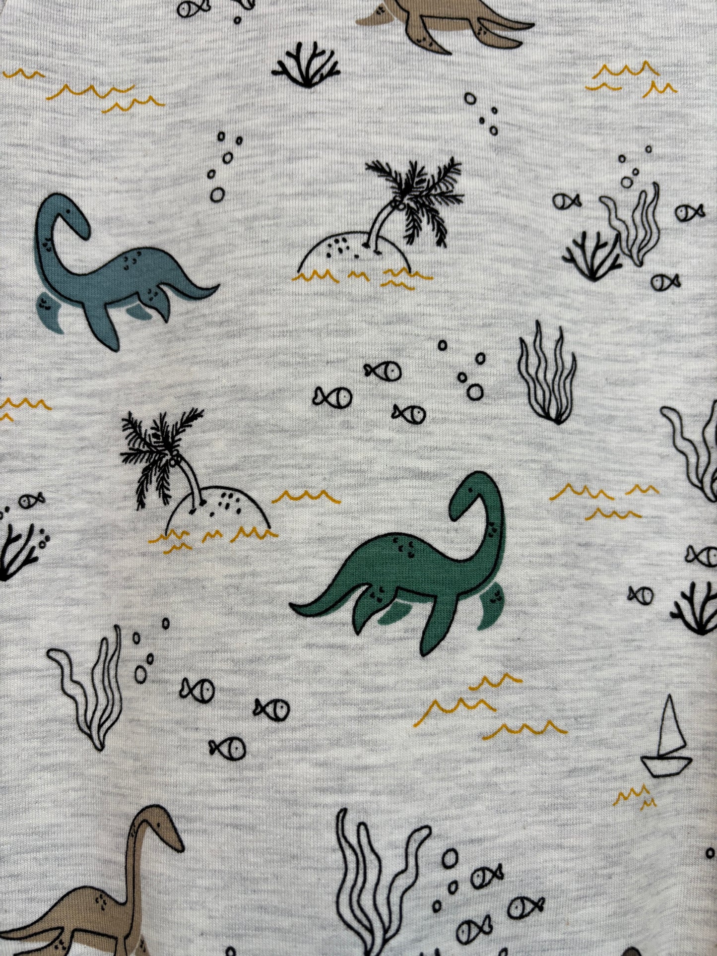 Body in cotone biologico – Fantasia Marina